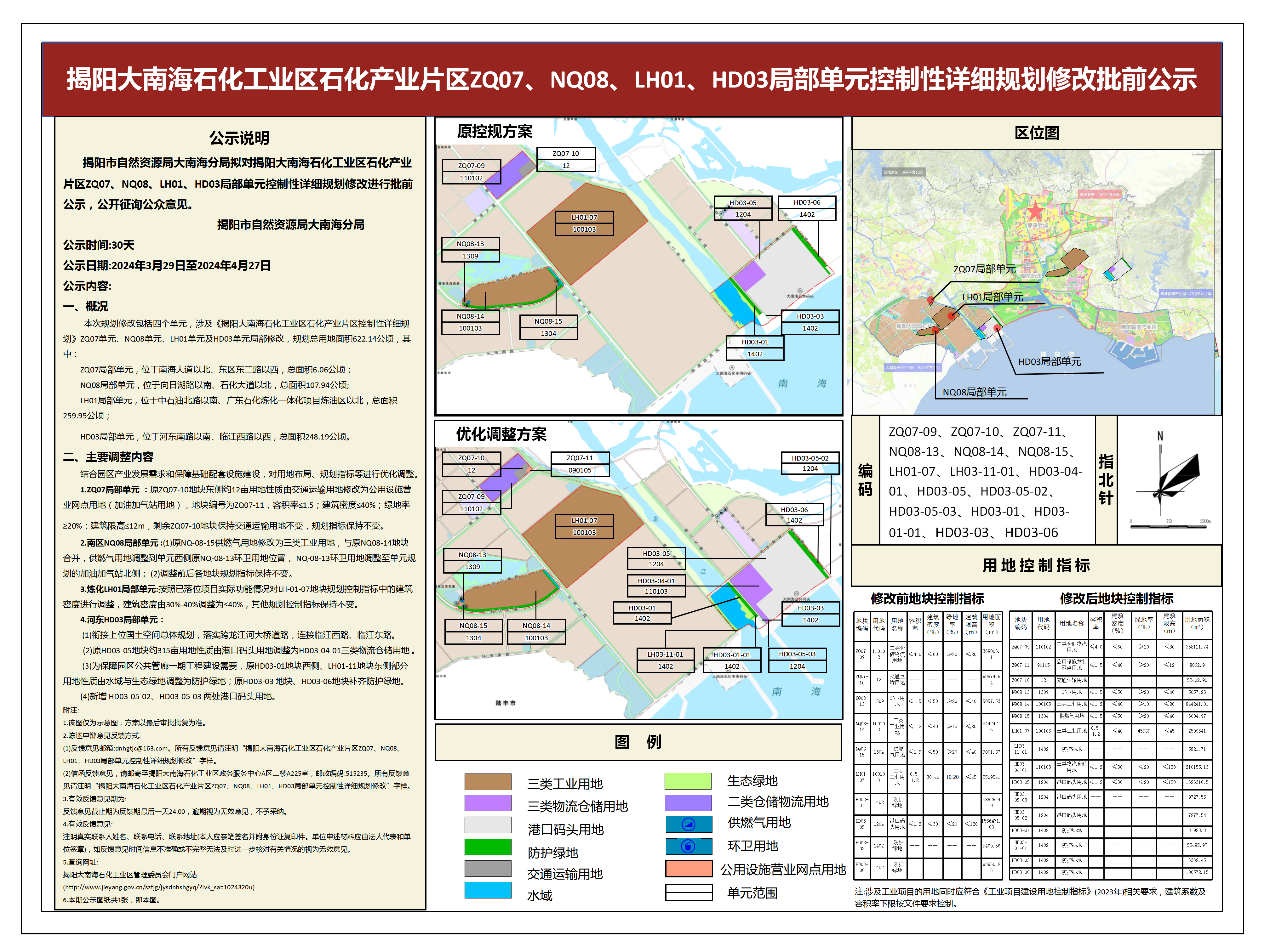 附圖：揭陽大南海石化工業區石化產業片區ZQ07、NQ08、LH01、HD03局部單元控制性詳細規劃修改批前公示.png