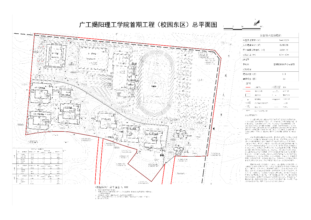 廣工揭陽理工學院首期工程校園東區項目總平面圖.png